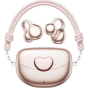 audifonos Bluetooth Ipx7 Cancelación Earburds Deportivos Color Rosa Oro
